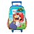Kit Mochila Rodinha Lancheira e Estojo Super Mario Azul - Imagem 2