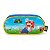 Kit Mochila Rodinha Lancheira e Estojo Super Mario Azul - Imagem 4