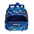 Kit Mochila Carrinho + Lancheira Sonic Azul Geomaze Brilhosa - Imagem 3