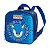 Kit Mochila Carrinho + Lancheira Sonic Azul Geomaze Brilhosa - Imagem 5