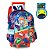 Mochila Rodinhas Gato Galactico + Lancheira + Estojo Duplo - Imagem 2