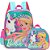 Kit Mochila e Lancheira Barbie e Unicórnio - Luxcel - Imagem 1