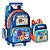 Kit Mochila De Carrinho e Lancheira Bolofofos Azul Play - Imagem 1
