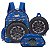 Kit Mochila Costas Lancheira e Estojo Hot Wheels Pneu - Imagem 1