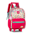 Mochila de Rodinhas + Lancheira + Estojo Happy Prata Holográfica - Imagem 2