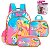 Kit Mochila Costas Lancheira e Estojo Barbie Holográfica - Imagem 1