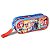 Estojo Escolar Duplo One Piece Azul e Vermelho - Clio - Imagem 1