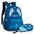 Kit Mochila Costas + Estojo Duplo Free Fire Azul Asa - Clio - Imagem 1