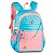 Mochila De Costas Luluca Verde e Rosa Oficial - Clio - Imagem 1