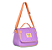 Mochila de Rodinhas Luluca Lilás + Lancheira + Estojo Box - Imagem 4