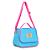Mochila Rodinha Luluca Azul e rosa + Lancheira + Estojo Box - Imagem 4