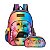 Kit Mochila Costas + Estojo Duplo Rainbow high Preto - Imagem 1