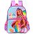 Kit Mochila Lancheira e Estojo Box Barbie Sereia Lilás - Imagem 2