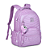 Mochila Escolar Costas Rebecca Bonbon Lilás Lançamento  Clio - Imagem 1