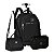 Mochila Rodinhas Preto Crinkle RB + Lancheira + Estojo Box - Imagem 1