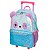 Kit Mochila Rodinha + Estojo Triplo Panda Rainbow Pack Me - Imagem 2
