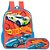 Kit Mochila Costas e Estojo Hot Wheels Azul claro - Imagem 1
