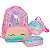 Mochila Costas + Lancheira + Estojo Unicornio Magic Dreams - Imagem 1