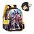 Mochila de Costas Escolar Free Fire C/ Capuz Preto - Clio - Imagem 2