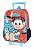Mochila de Rodinhas Mônica e Sansão Vermelha - Luxcel - Imagem 6