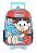 Mochila de Rodinhas Mônica e Sansão Vermelha - Luxcel - Imagem 1
