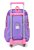 Kit Mochila De Rodinhas Lancheira e Estojo Barbie - Luxcel - Imagem 4