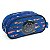 Estojo Duplo Escolar Hot Wheels Pneu Azul Infantil - Luxcel - Imagem 2