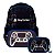 Kit Mochila de Costas Playstation X Ray + Estojo Box Grande - Imagem 1
