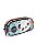 Estojo Duplo Escolar Panda Up4You Preto - Luxcel - Imagem 2