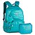 Mochila de Costas + Estojo Box Rebecca Bonbon Crinkle Azul - Imagem 1