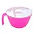 Tigela Rosa Translucido Com Tampa 1,5 L Panelinha Solrac - Imagem 1