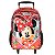 Mochila De Carrinho Minnie Mouse Love Vermelho - Imagem 1