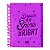Caderno Universitário Roxo DAC Color Bubble 10 Matérias - Imagem 1