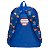 Kit Mochila Costa + Lancheira + Estojo Sonic Azul Geomaze - Imagem 4