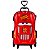 Mochila 3D de Rodinhas Infantil Cars Mcqueen Vermelha - Imagem 2
