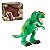 Brinquedo Infantil Tiranossauro Rex Verde com Som e Luzes ZoopToys - Imagem 1