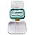 Kit Squeeze 500ml e Porta lanche c/ Talheres Lanche Azul - Imagem 3
