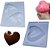 Kit 2 Formas De Coração Ovo De Páscoa 200g E 500g Bwb - Imagem 1