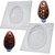 Kit Forma De Ovo Pascoa Bolinha Vazada 250g E 500g Bwb - Imagem 1