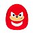 Almofada Squishmallows de Pelúcia Knuckles the Echidna 20cm - Imagem 1