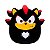 Almofada Squishmallows de Pelúcia Shadow the Hedgehog 20cm - Imagem 1