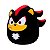 Almofada Squishmallows de Pelúcia Shadow the Hedgehog 20cm - Imagem 2