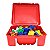 Maleta Crie e Monte Blocos de Montar 84 peças - Mini Toys - Imagem 2