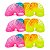 10Un Brinquedo Mola Maluca Cores - Mini Toys - Imagem 1