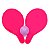 2 Raquetes e 1 Bolinha beach tennis Neon - Mini toys - Imagem 3