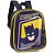 Mochila de Creche Baby Batman Preto Avaria - Luxcel - Imagem 5