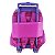 Mochila de Rodinhas Princesa G Roxo Feminino YEPP - Imagem 2