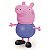 Brinquedo George Pig 13cm Vinil Peppa Pig Elka SEM CAIXA - Imagem 1