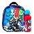 Lancheira Marvel Avengers + Garrafa 500ml Vermelho Escolar - Imagem 1
