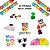 Kit Prendas Brinde Para Festa Junina Brinquedos Divertidos - Imagem 1